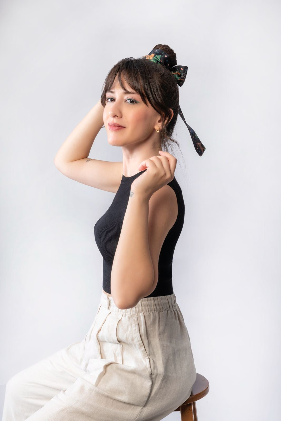 Harmony Collection - 100% Pure Silk Hair Ribbon | Neck Tie