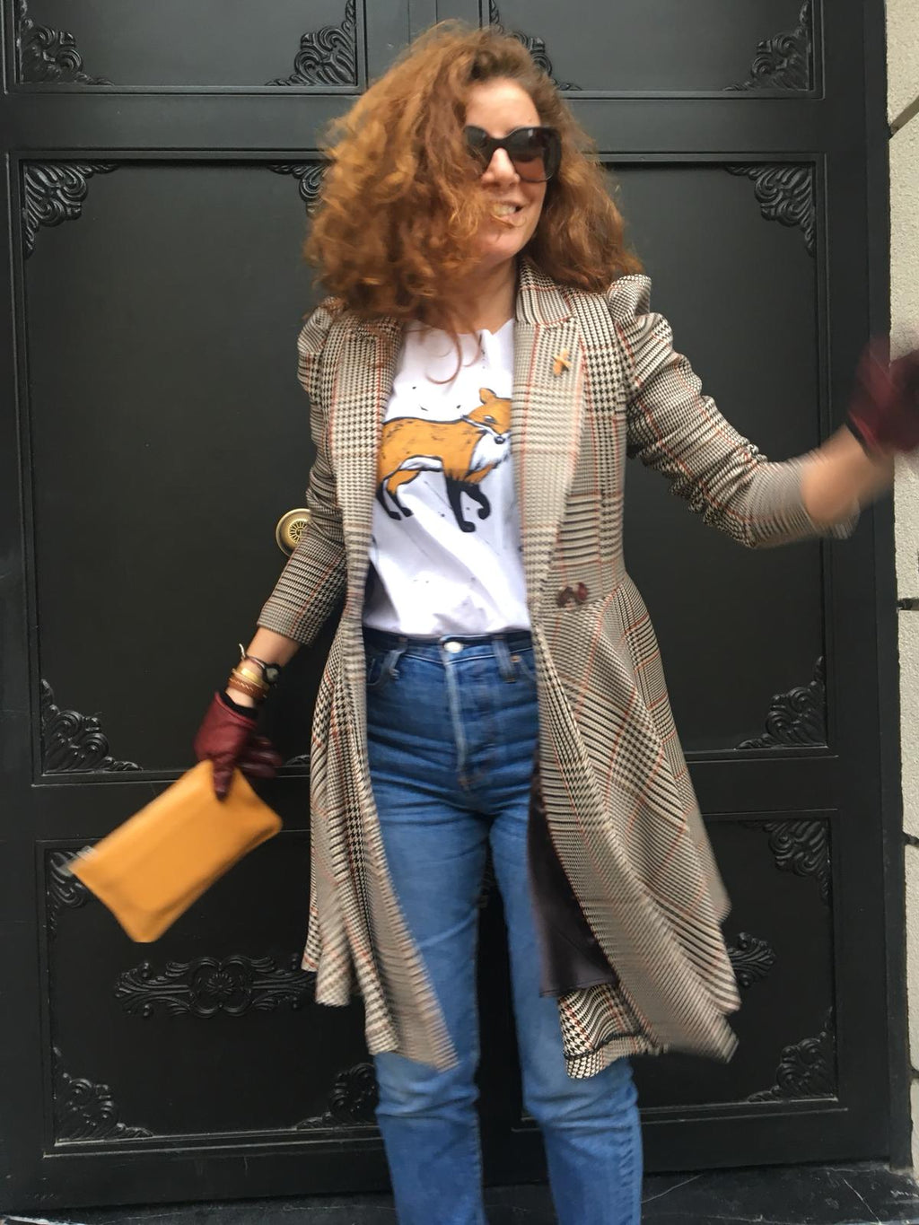 Hand-Drawn Fox T-Shirt