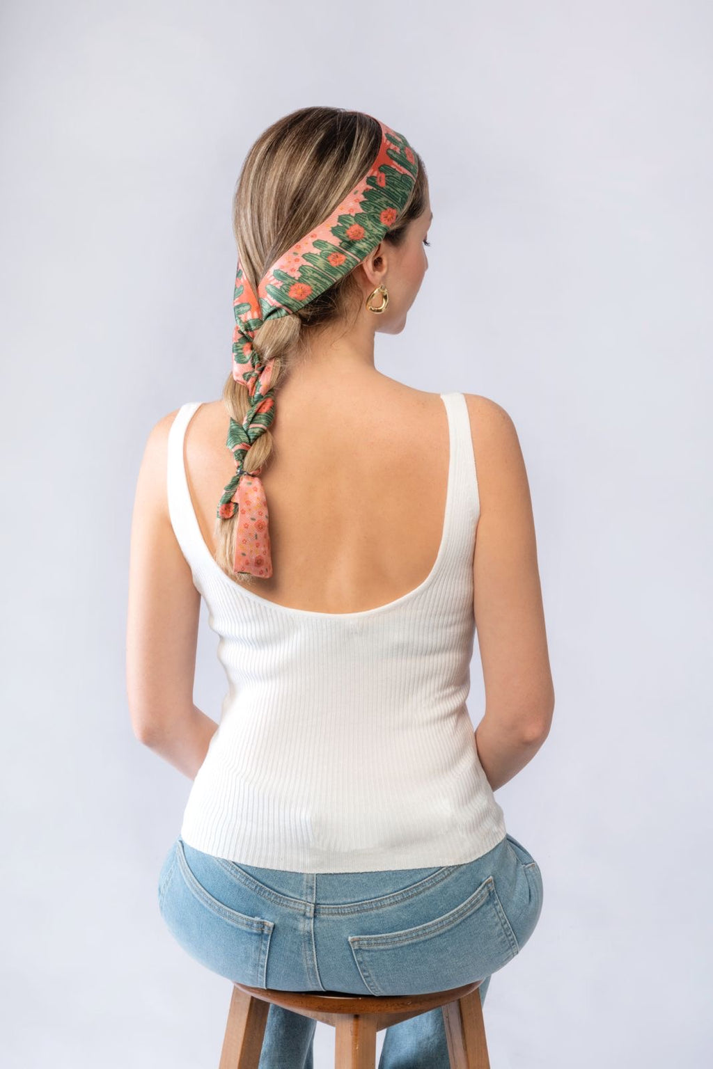 Positivity Collection - 100% Pure Silk Hair Ribbon | Neck Tie