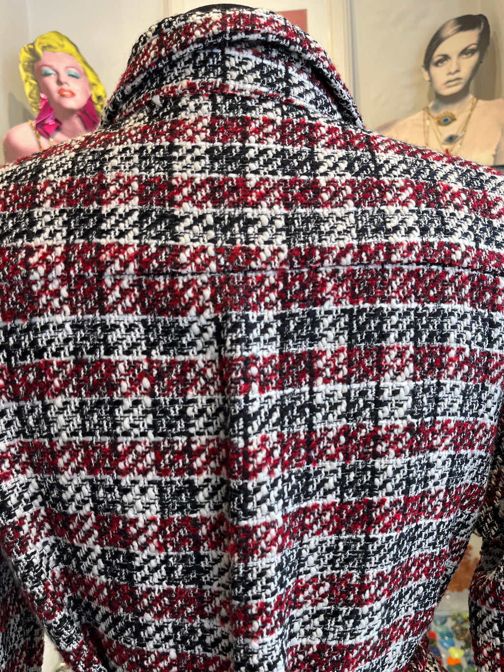 Handmade Red & Black Buffalo Check Flannel Shirt