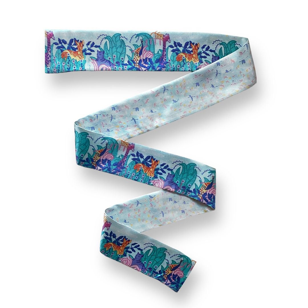 Courage Collection - 100% Pure Silk Hair Ribbon | Neck Tie