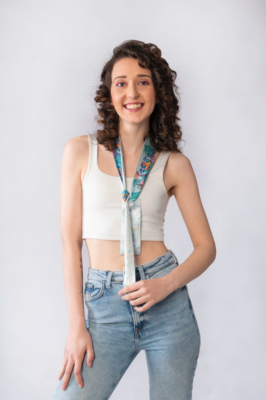 Courage Collection - 100% Pure Silk Hair Ribbon | Neck Tie