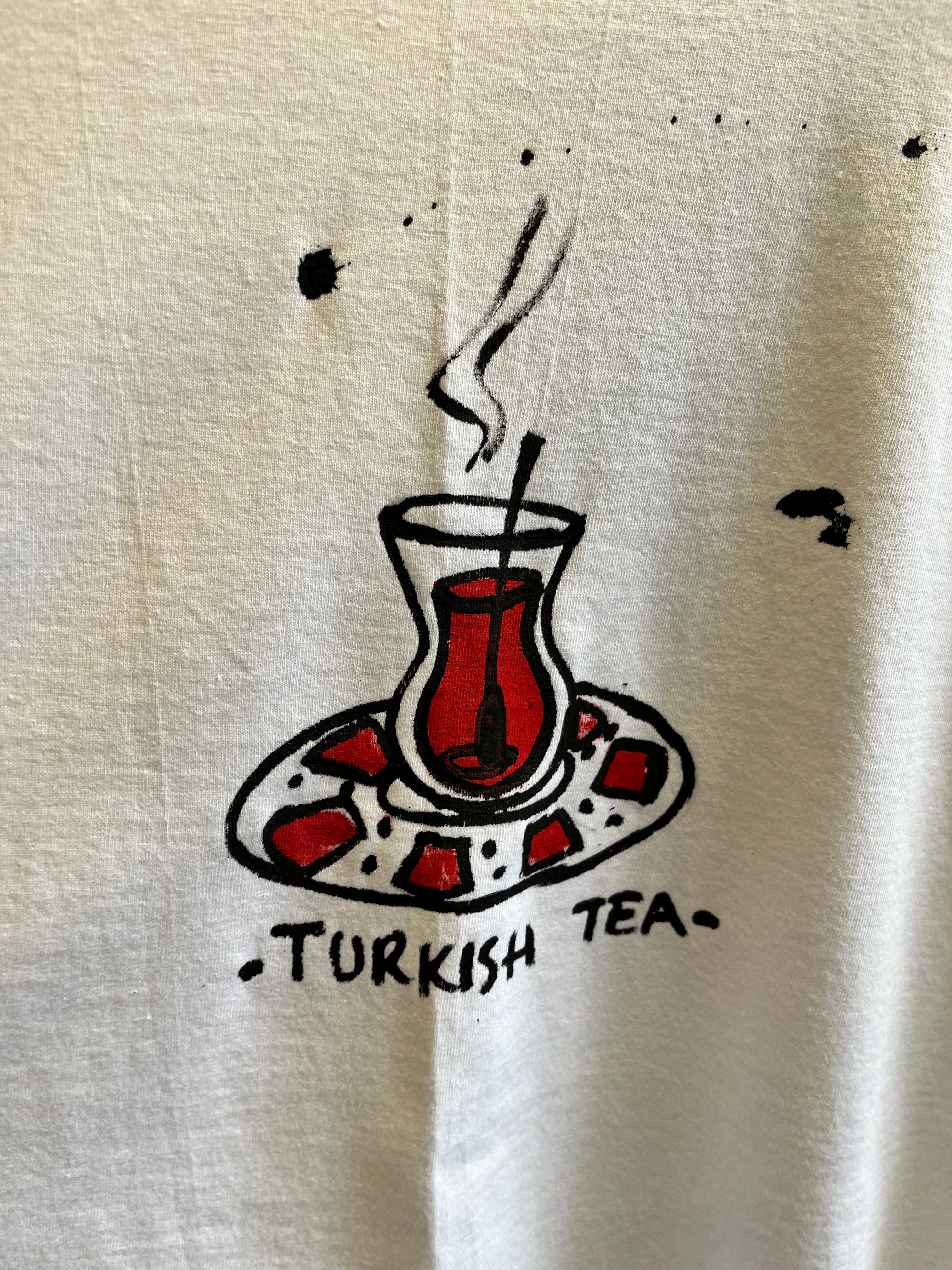 Hand-Drawn Turkish Tea T-Shirt
