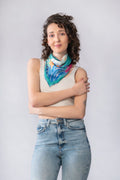 Courage Collection Silk Scarf | Bandana - Jungle Safari Print