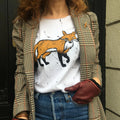 Hand-Drawn Fox T-Shirt