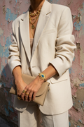 Beige Evil Eye Bracelet Beyoğlu