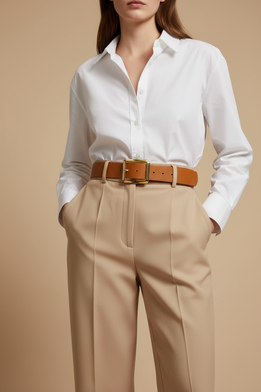 Beyaz Gömlek Kombinasyonu