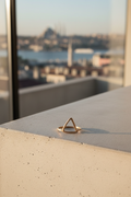 Bronze Triangle Ring Product Detail