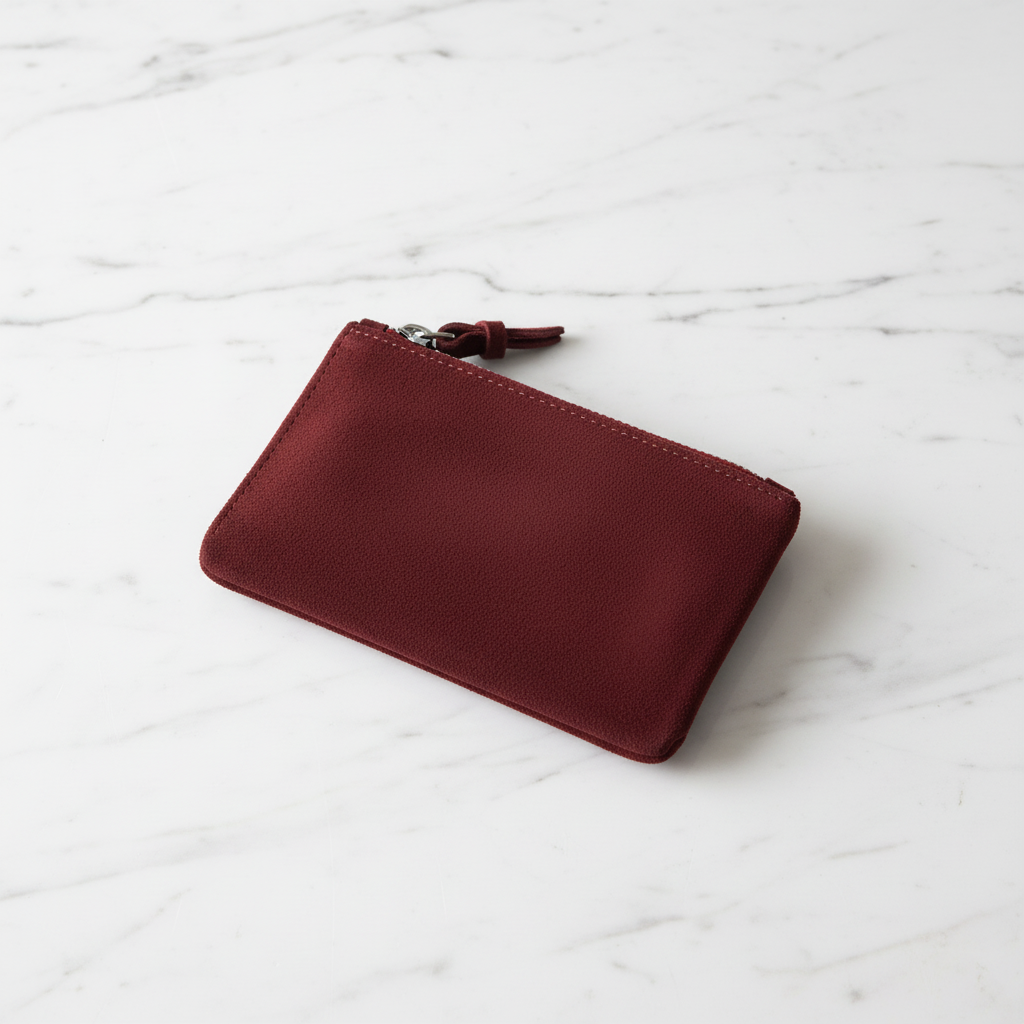Burgundy Wallet Studio