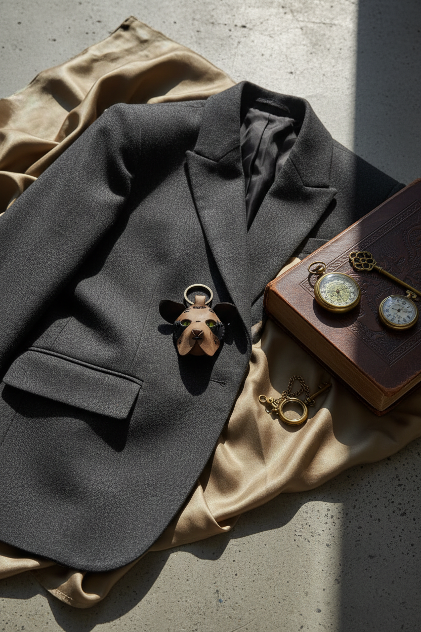 Editorial Keychain Still Life