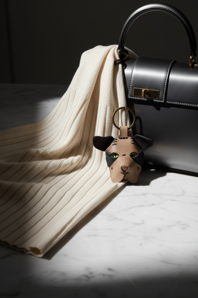 Fashion Editorial Keychain