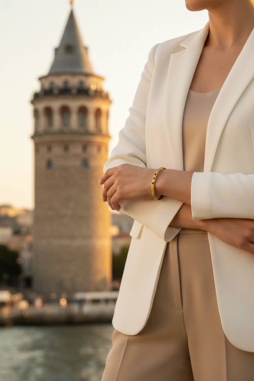 Gold Bracelet Editorial 1