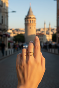 Gold-Plated Bronze Ring - Istanbul Editorial