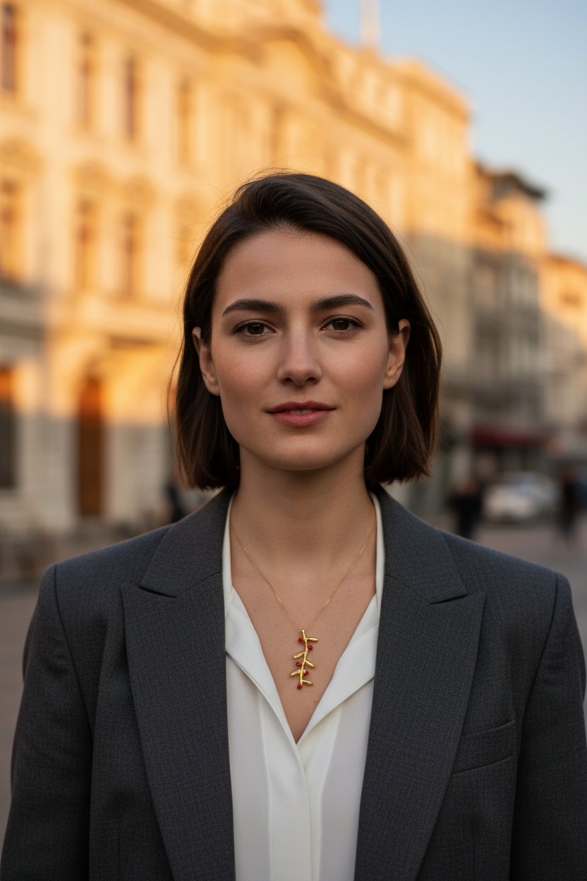 Küçük Dal Kolye - İstanbul