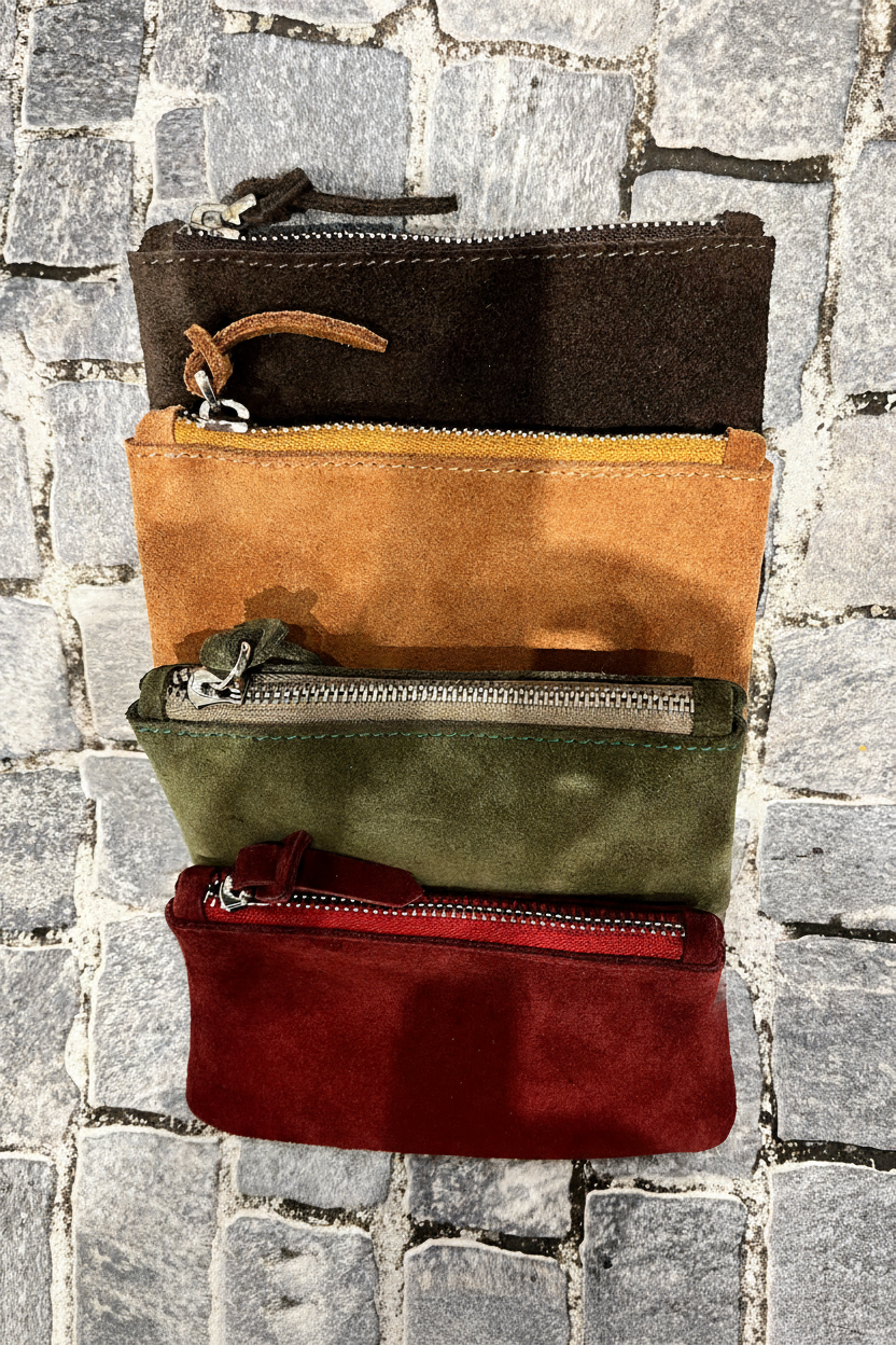 Premium Suede Wallets Collection
