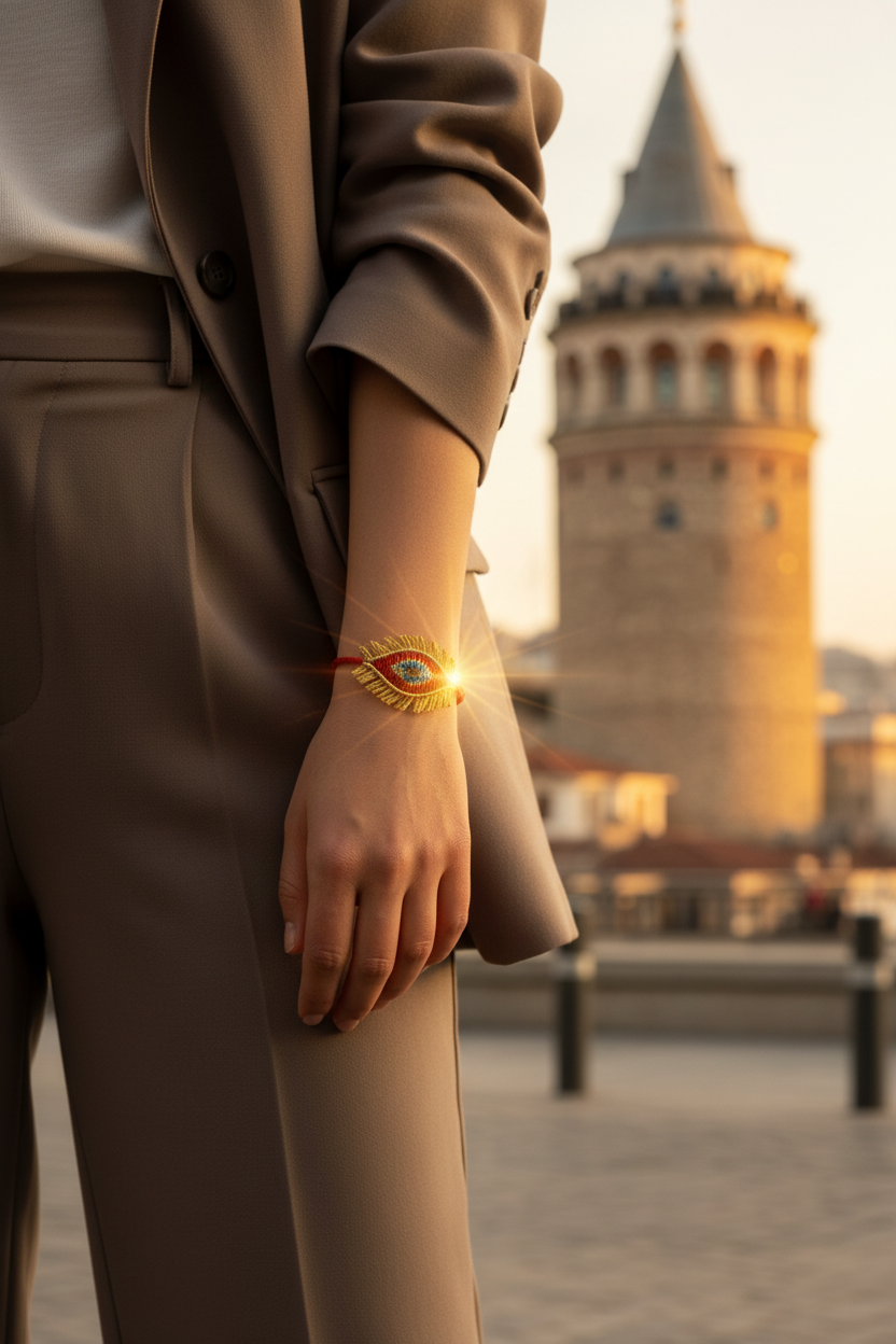 Red Evil Eye Bracelet Galata