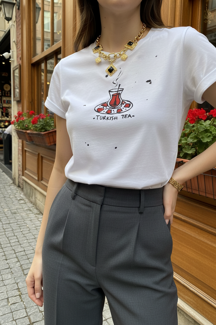 Turkish Tea T-Shirt Galata