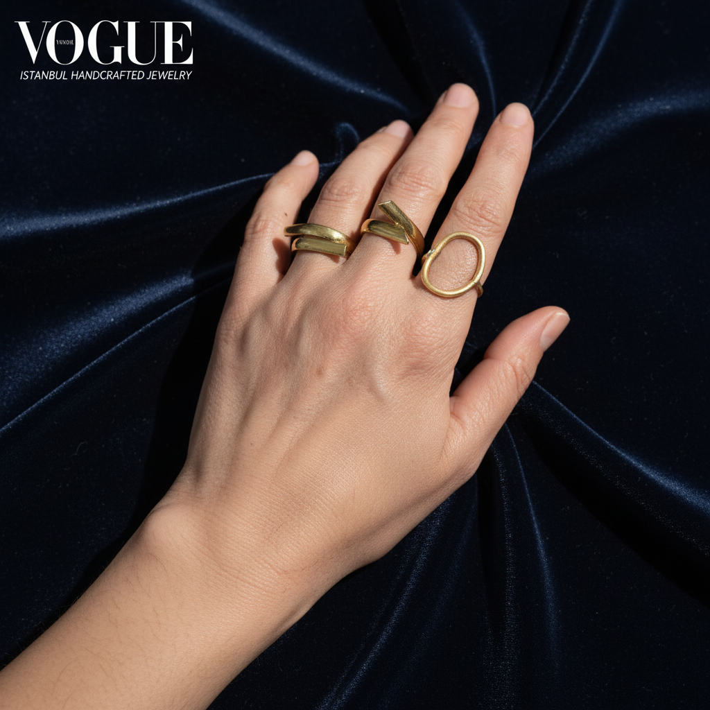 Vogue Editorial - Dark Velvet Flatlay